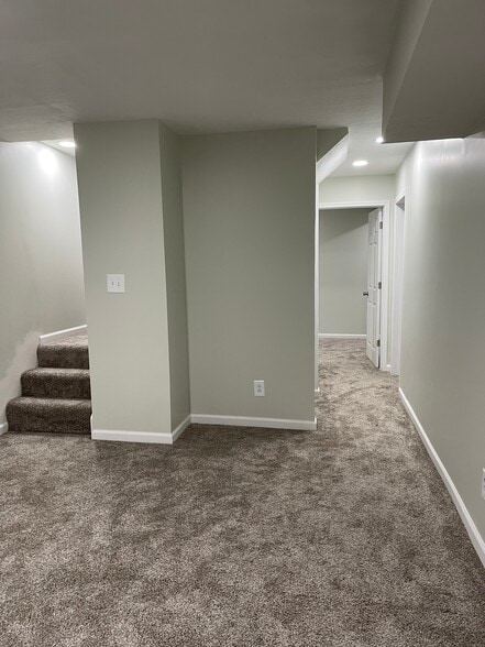 Basement hallway - 2440 Lantz Rd