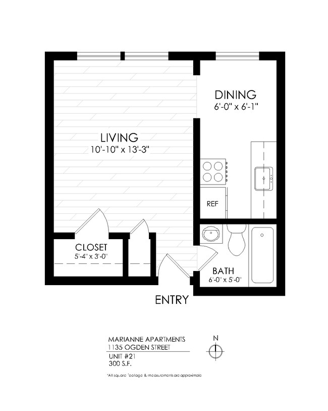 Floorplan - Marianne Apartments