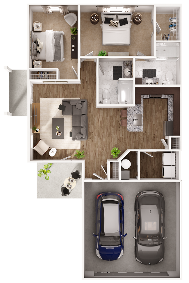 Edgewater 2 Rearload - The Residences at Woodside