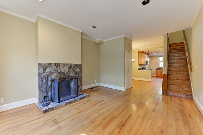 Open floorplan - main level - 2240 12th Street Northwest