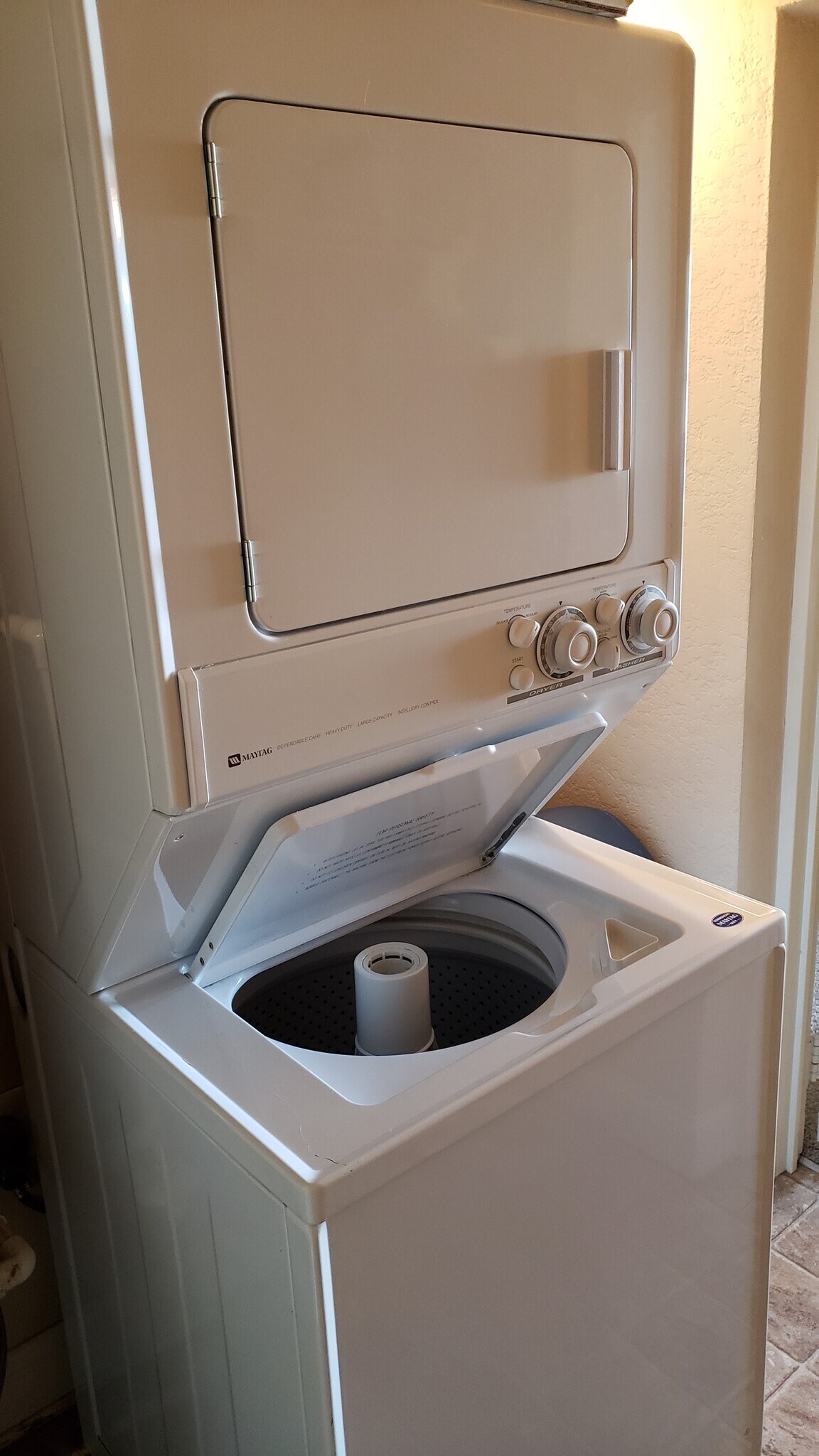 Washer and Dryer in bedroom closet - 500 Grandview Ct.