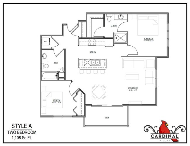 Building Photo - Spacious 2-Bedroom/2-Bath END UNIT on seco...