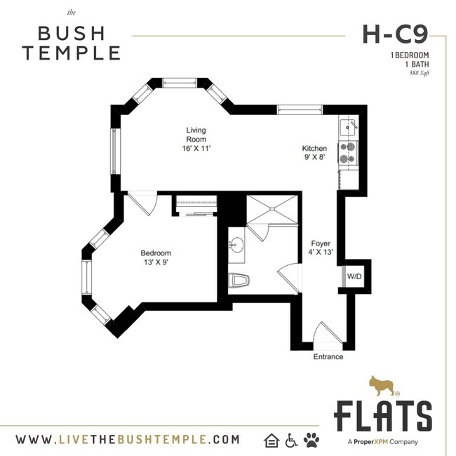 Floorplan - The Bush Temple II