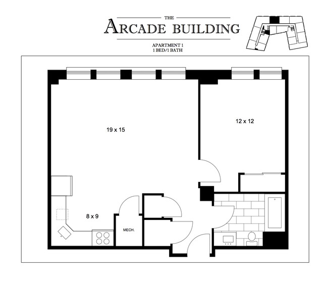 Floorplan - The Arcade Building