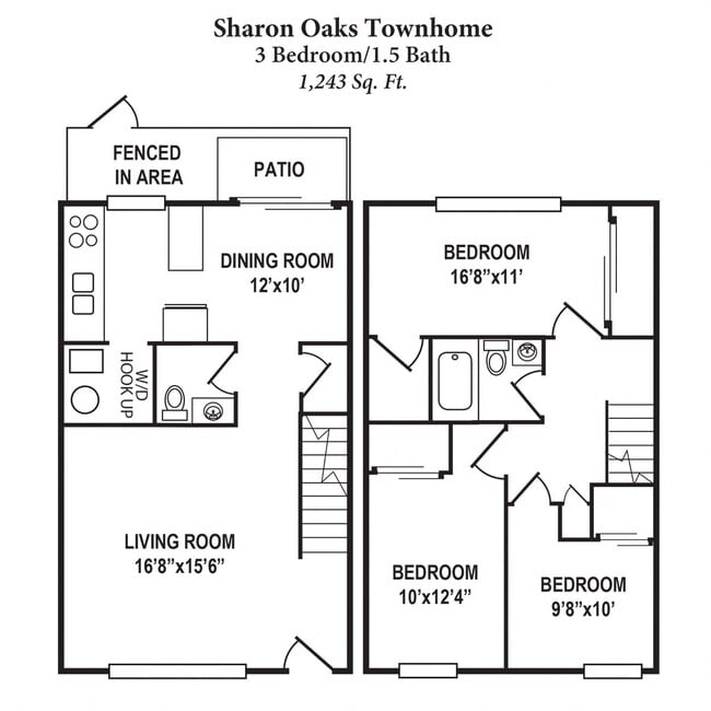 Floorplan - Forest Park Apartments