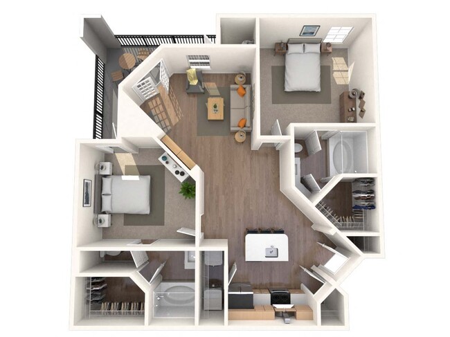 Floorplan - MAA Meridian