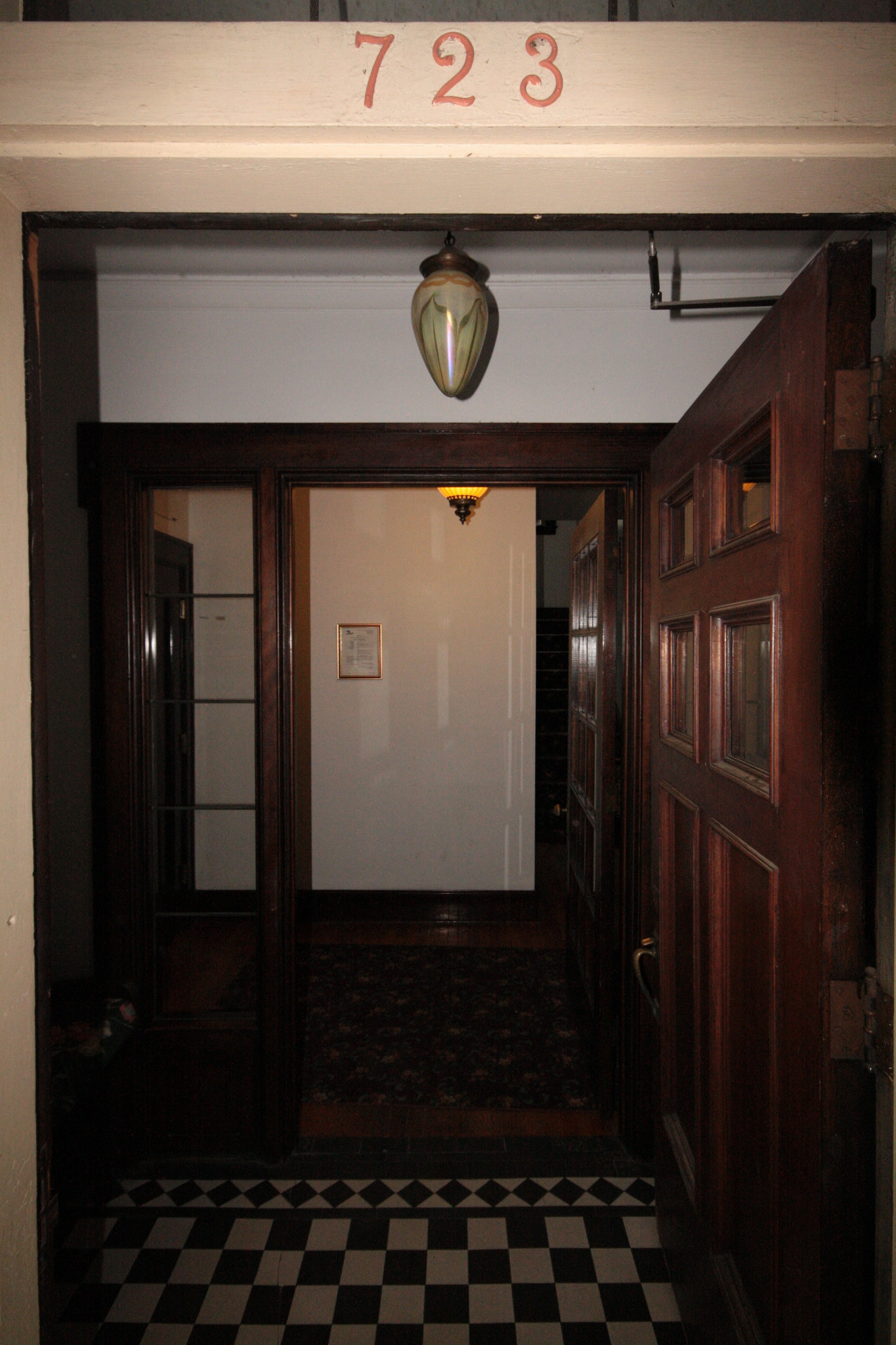 First floor entry door - 723 W South St