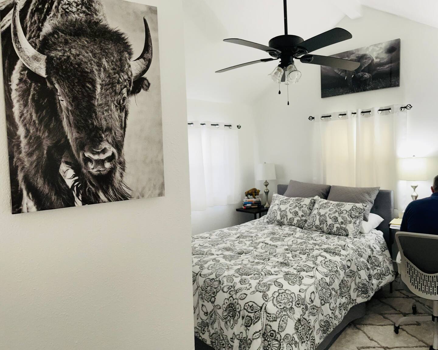 Downstairs Queen Bedroom - 847 W 24th St