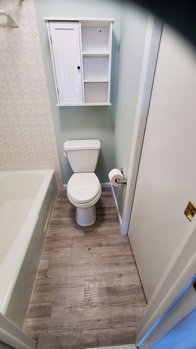New toilet and new storage cabinet - 1675 Cedarwood Dr