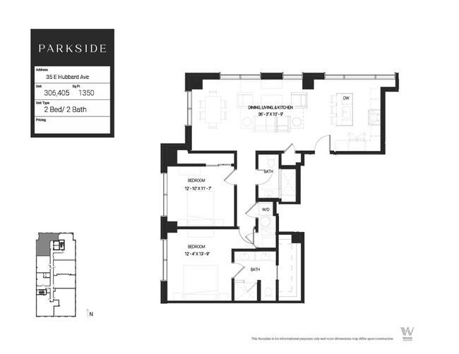 Floorplan - Parkside On Pearl