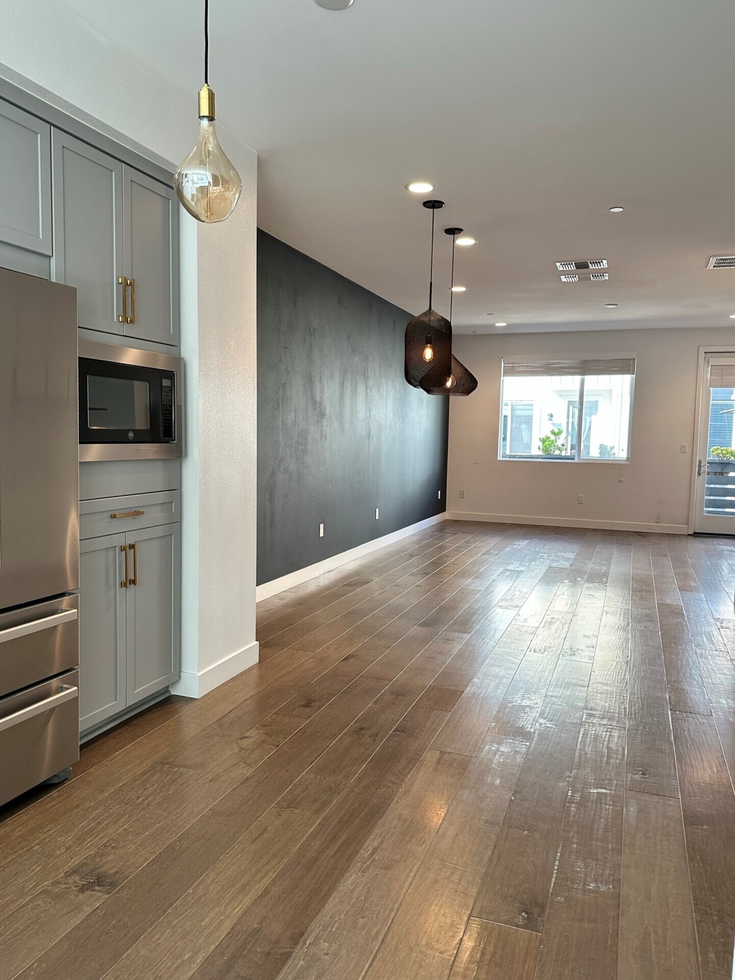First floor looking toward dinning room and living room - 158 Uptown Cir