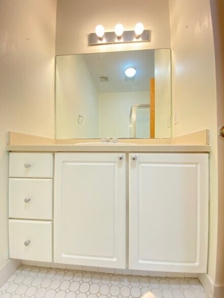 large vanity in the bath - 308 Main St
