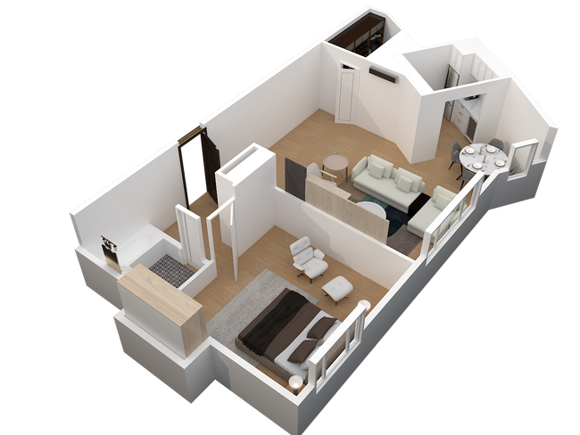 Floorplan - Thomas Wynne Apartments