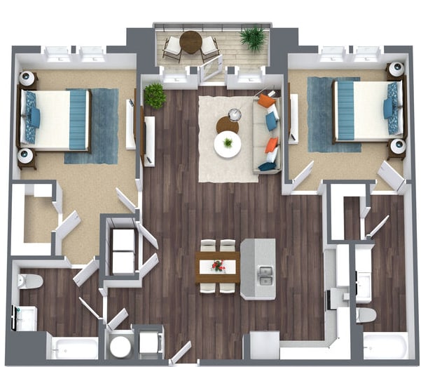 Floorplan - The Villas at Trevi Village