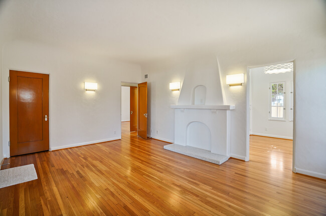 Restored floors and new lighting - 1557 S Genesee Ave