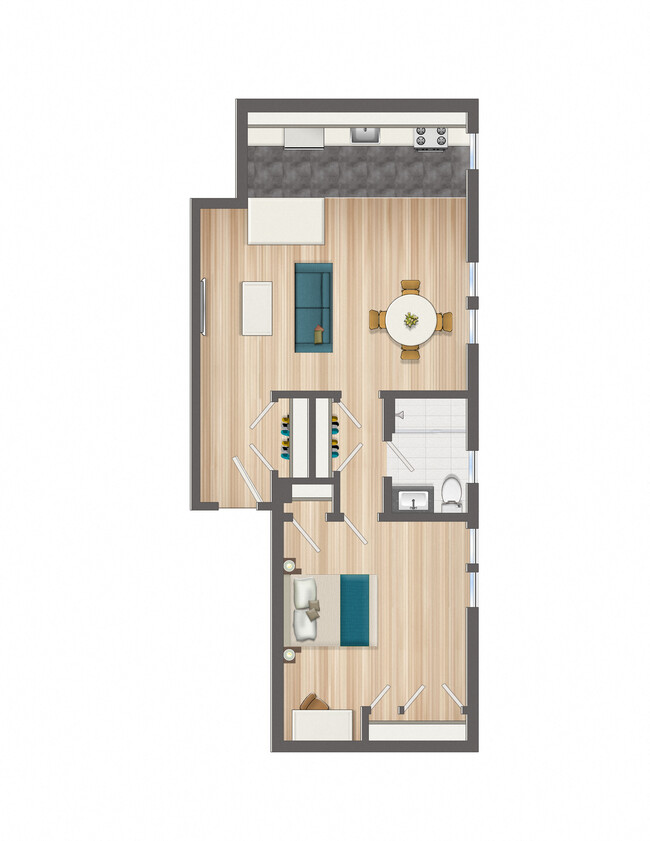 Floorplan - Serenade Apartments