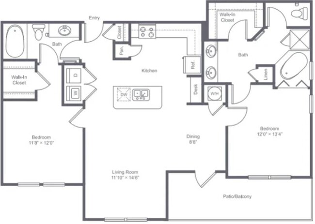 Floorplan - Park Central at Flower Mound