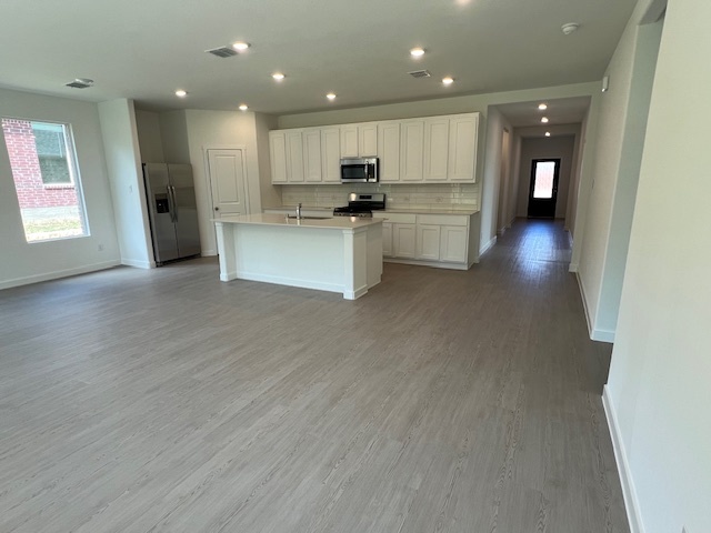 Open kitchen, living, dining room space - 2029 Nokota Pky