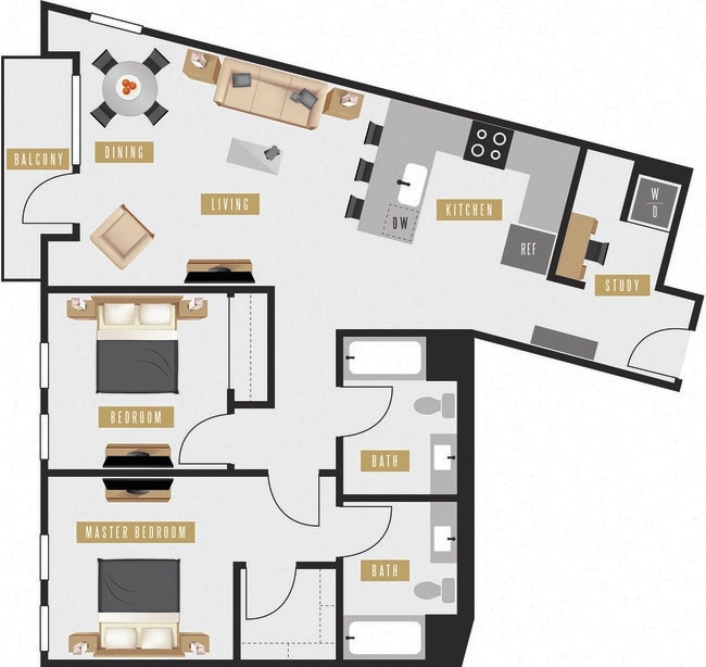 Floorplan - Axis Oakland