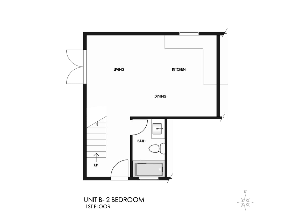 1st floor - 214 Kimble St