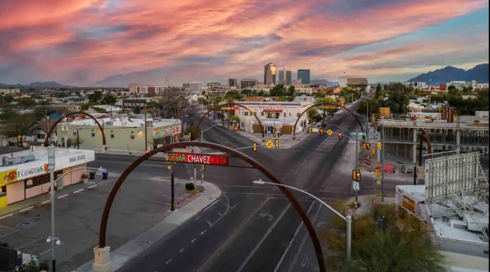 Aerial view of the 5 Points - 25 W 18th St