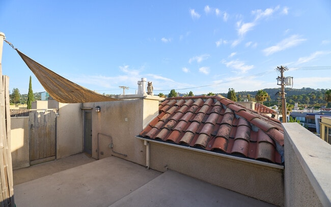 Rooftop view of Hollywood Hills - 12060 Hoffman St