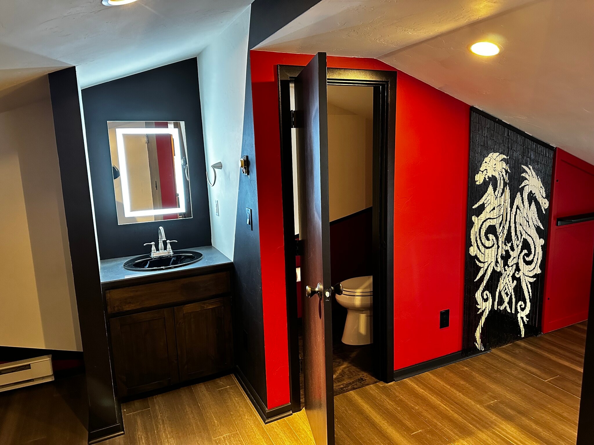 Loft half bath - 2592 Anthonys Cir