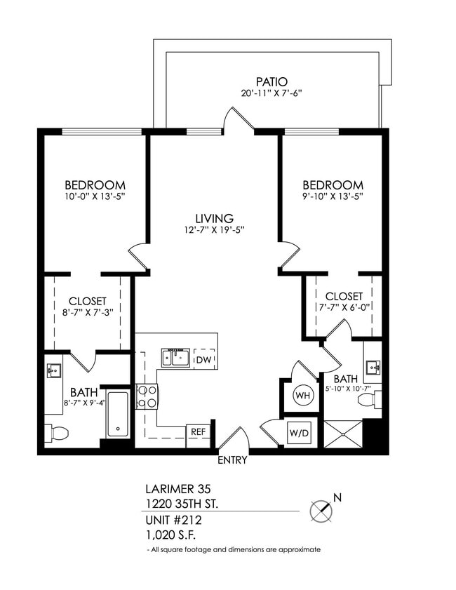 Floorplan - Larimer 35
