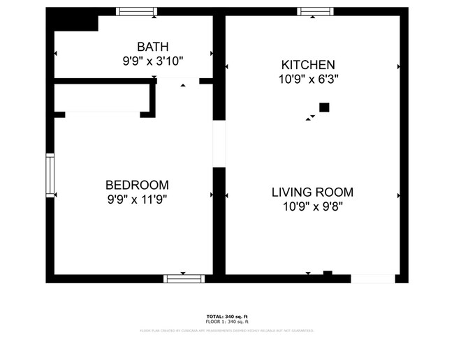 Floorplan - 1447 E Lester St