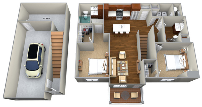 Floorplan - Cedar Place Apartments