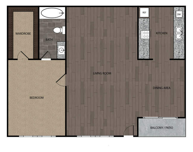 Floorplan - Vue at Montrose