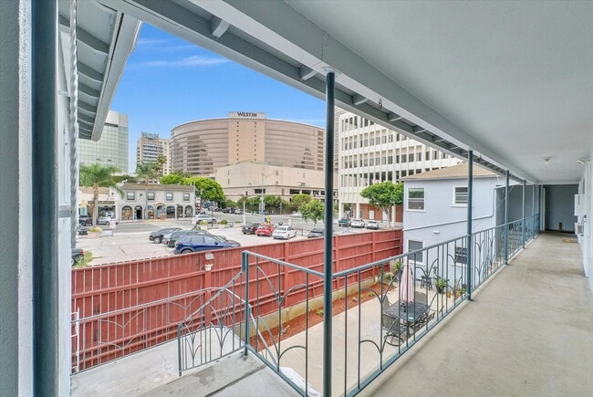 View from unit front door - 122 Elm Ave