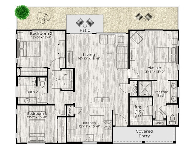 Floorplan - Avilla Rio Oaks