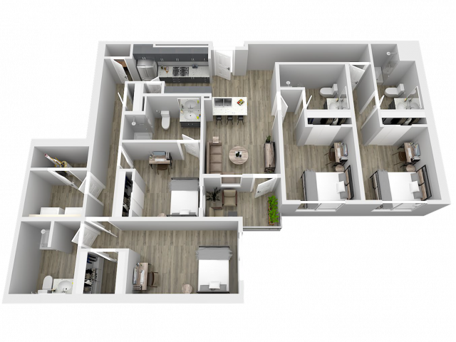 3D image of Floor Plan - 320 West Mag