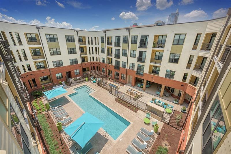 Aerial View Of Pool - The Lincoln