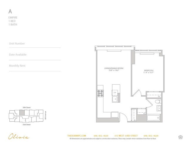 The Olivia 315 W 33rd St New York NY 10001 Apartment Finder
