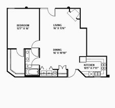 1BR/1BA - Sutton Station