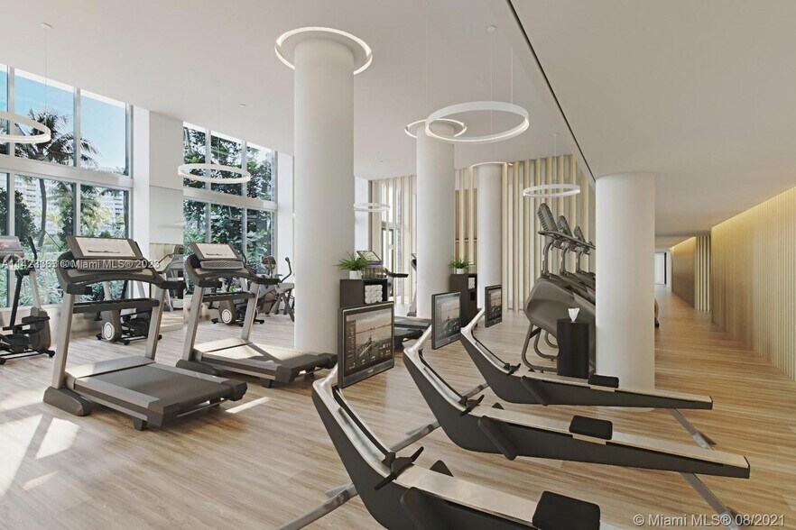 use of gym is included in the lease. - 1500 Bay Rd