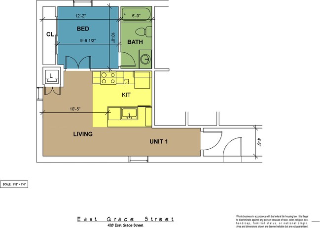 Floorplan - 420 Place