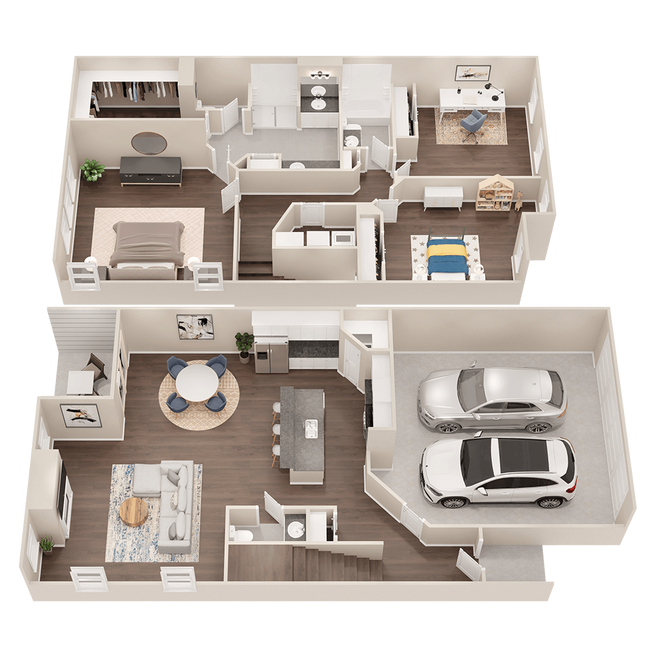 Floorplan - Emery Place Townhomes