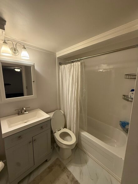 Downstairs Full Bath - 3315 Dumas Dr
