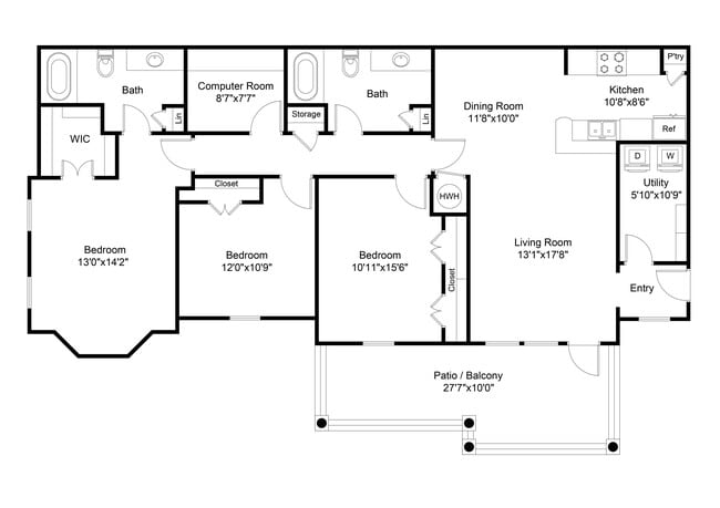 Floorplan - The Veranda