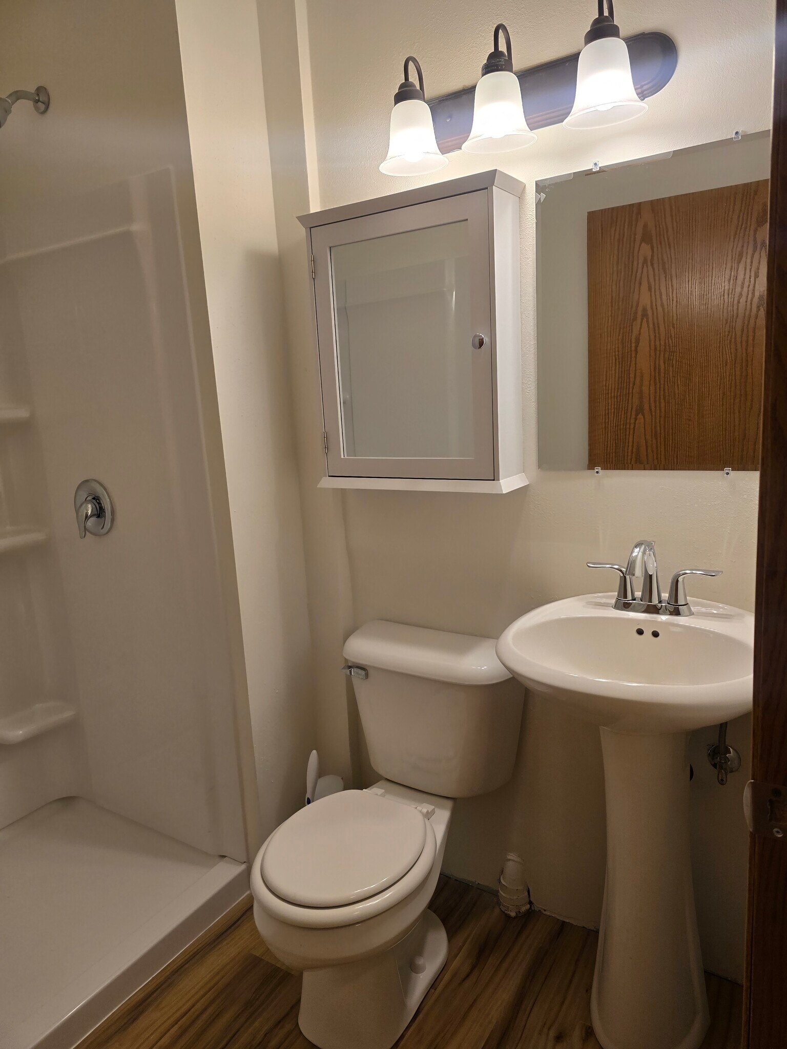 Main floor bathroom recently updated. - 1640 Terrill St