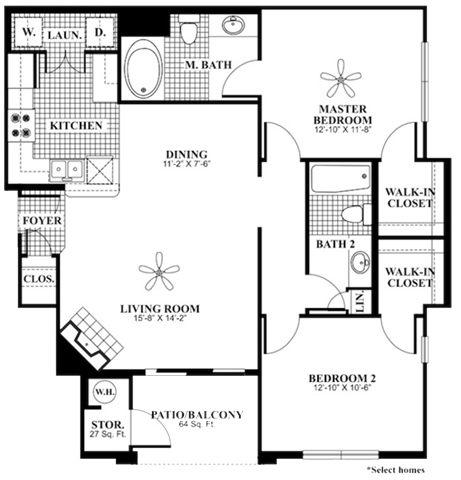 Floorplan - Granite Point