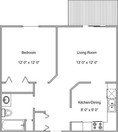 1 Bedroom 1 Bath - Bridgeport