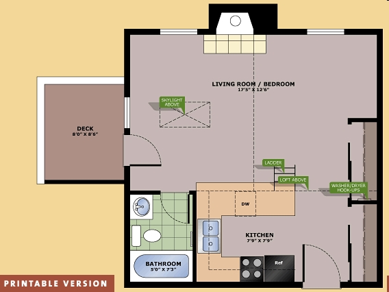 STUDIO - Crown Court Apartments