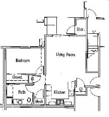 1BR/1BA - Forest View