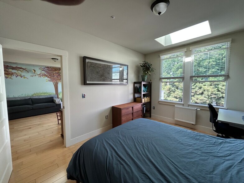 skylight in bedroom - 190 Walnut Ave