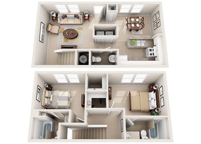 Floorplan - The Arbor Walk Apartments