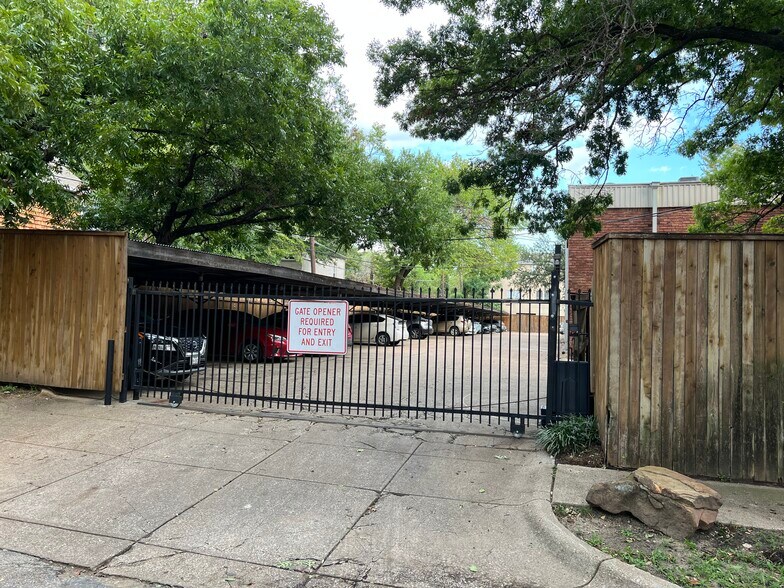 Gated covered parking - 4340 Cedar Springs Rd